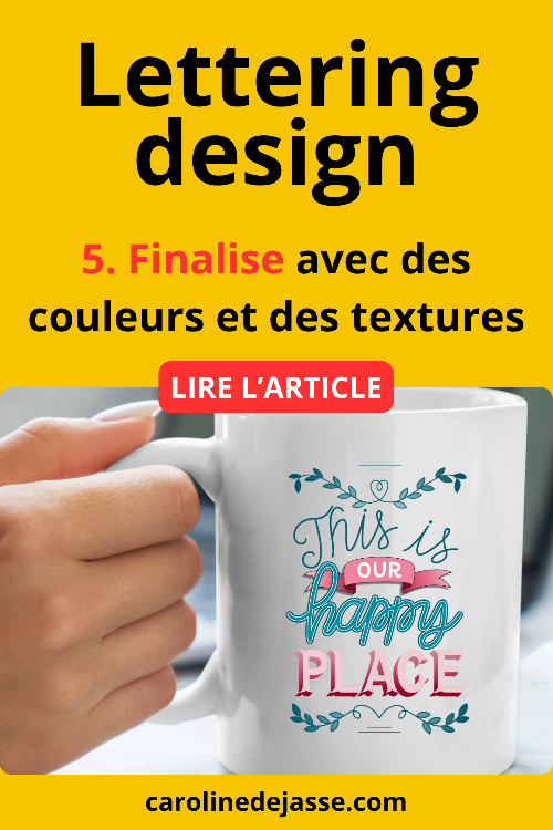 5. Finalise avec des couleurs et des textures