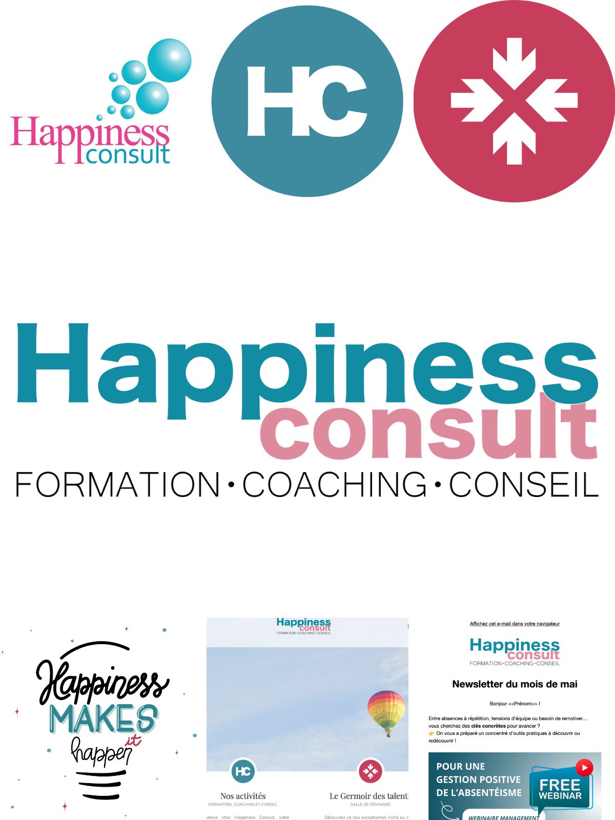 Happiness Consult | Univers visuel