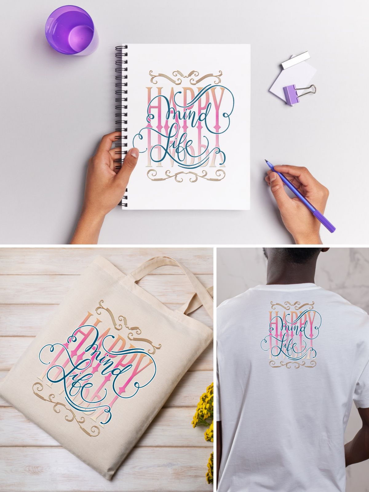 Happy Mind Happy Life | Univers visuel