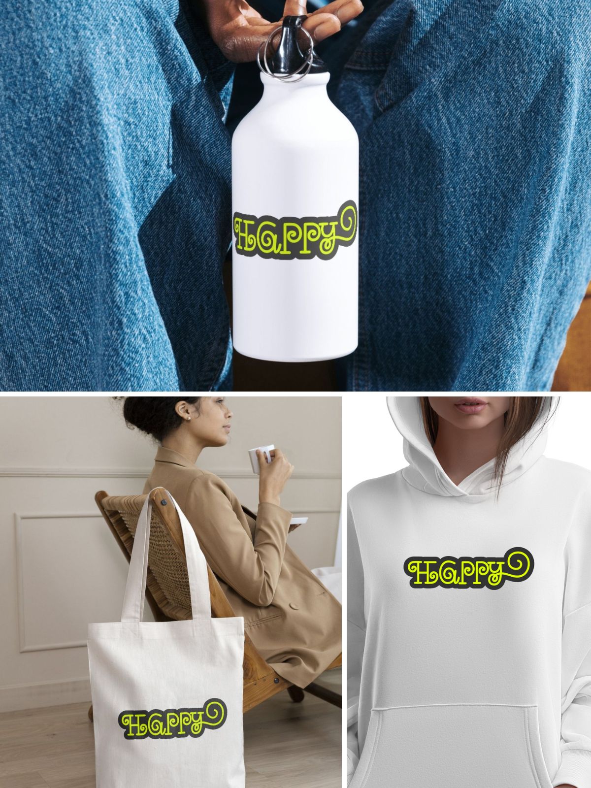 Happy | Univers visuel Happy | Univers visuel