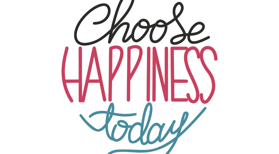 Choose Happiness Today – Lettering Design