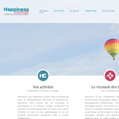 Happiness Consult – Identité de marque & direction artistique